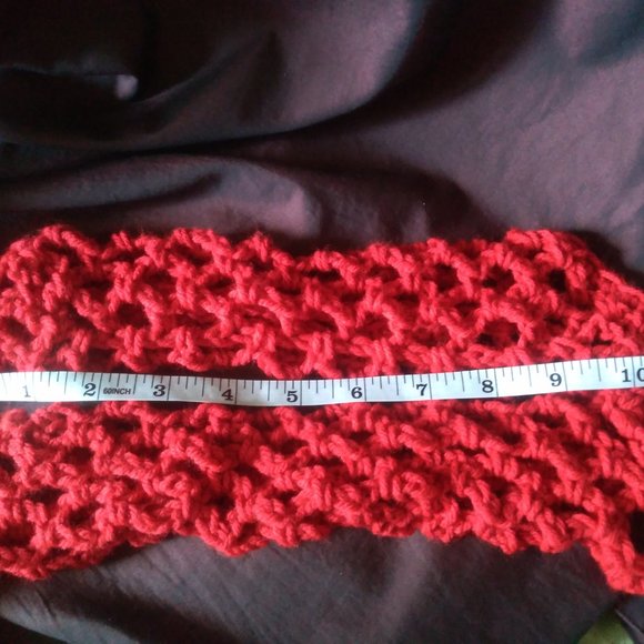 Spiderella gloves (in red) - Picture 6 of 6
